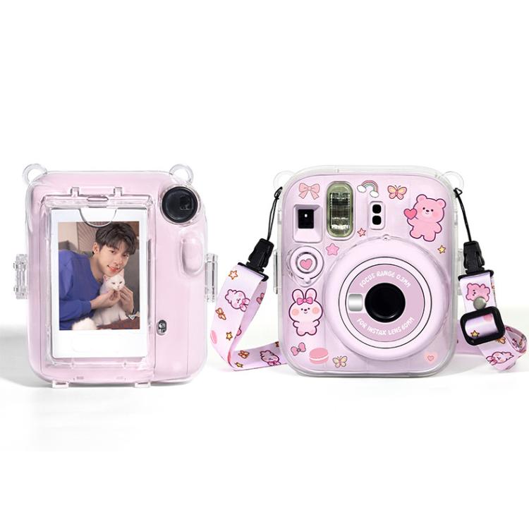 Photo Bag Crystal Shell DIY Sticker Kit with Shoulder Strap — White Dog