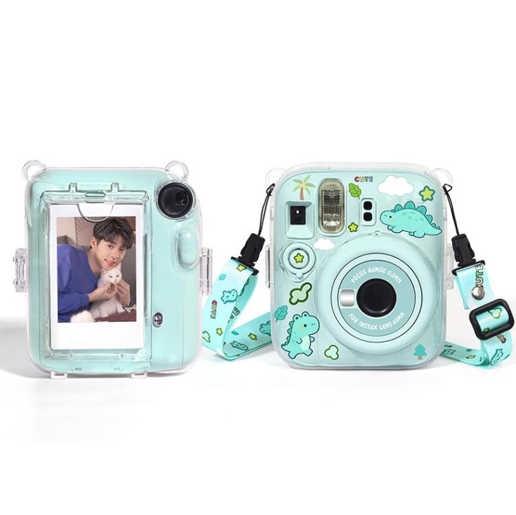 Photo Bag Crystal Shell DIY Sticker Kit with Shoulder Strap — Blue Cat