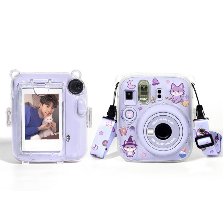 Photo Bag Crystal Shell DIY Sticker Kit with Shoulder Strap — Green Little Dinosaur