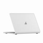 Crystalline Matte Texture PC Edge Laptop Protective Case — For MacBook Air 13.6 inch A2681 2022