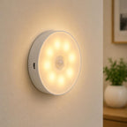 Button Switch Sensorless LED Night Light Bedside Lamp
