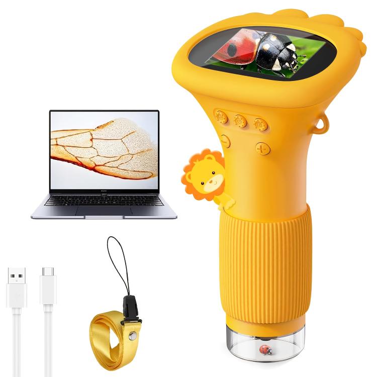 2 inch Screen Handheld Children Optical Microscope — view 11