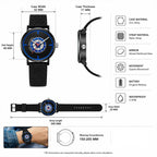 SANDA 3217 Preppy Style 5ATM Waterproof Student Watch with Nylon Strap — view 22