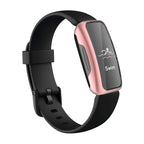 For Fitbit Inspire 2 TPU Electroplating Protective Case Cover — Red