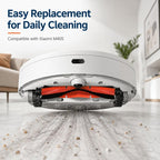 Replacement Accessories for Xiaomi Mijia M40 S Robot Vacuum Cleaner — White Striped Mop Pad