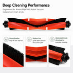 Replacement Accessories for Xiaomi Mijia M40 Robot Vacuum Cleaner — Rubber Brush Cover