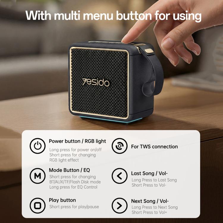 Yesido YSW47 30W High Power Portable Bluetooth Speaker