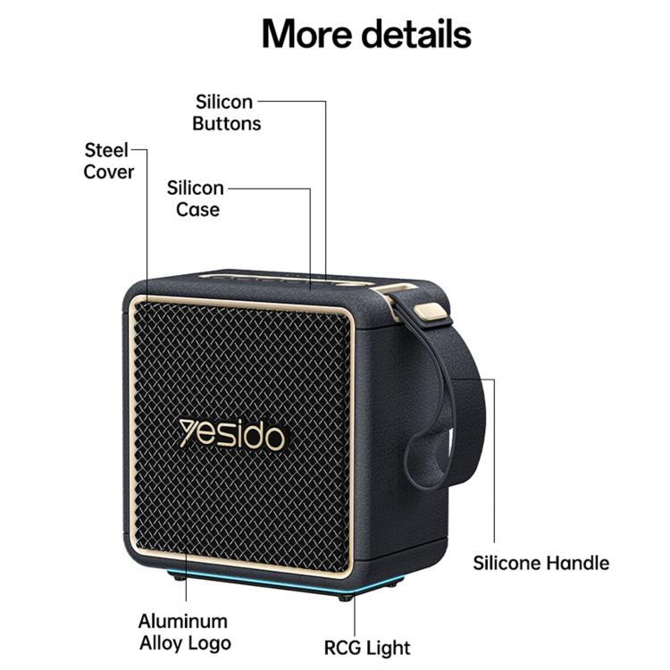 Yesido YSW47 30W High Power Portable Bluetooth Speaker