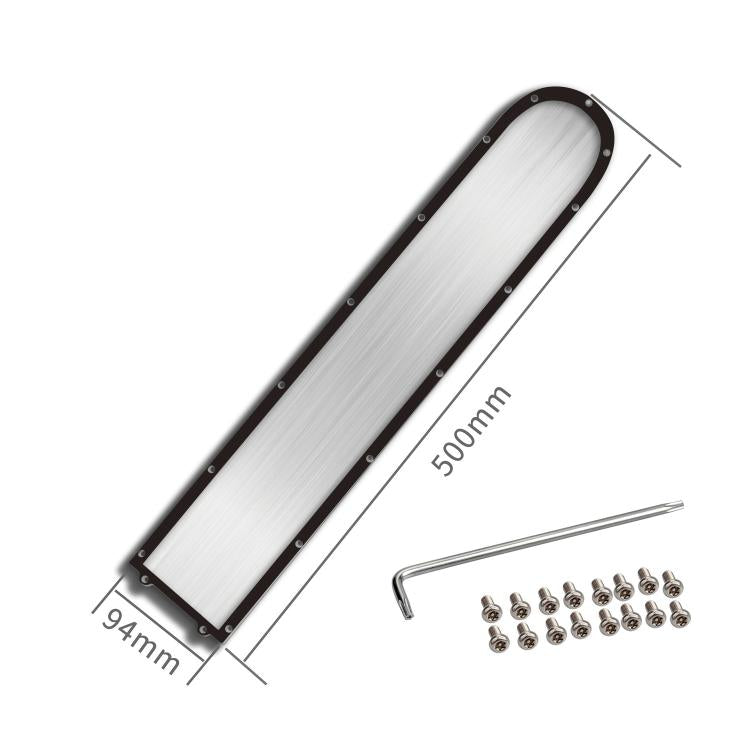 Electric Scooter Stainless Steel Metal Base Plate with Waterproof Ring