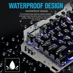 SHIPADOO GT700 Illuminated Wired Gaming Keyboard and 6D 4800DPI Mouse Set, Tri-color Backlight Version, GT700, Tri-color Backlight Version — view 11