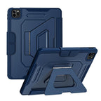 Tri-fold Pivot Holder Flip Vegan Leather Tablet Case with Pen Slot — For iPad Air 11 2026 / 2025 / 2024