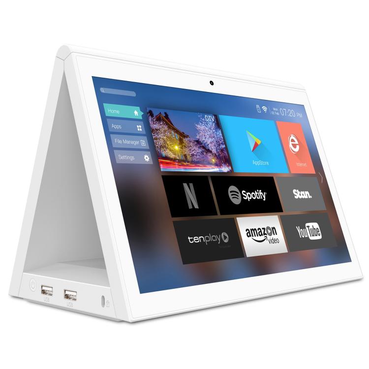 WD1028T 10.1 inch HD Dual Touch Screen Digital Signage, 2GB+16GB, Android 11 RK3568 Quad Core