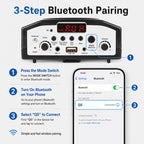 KU-898 Bluetooth Portable Microphone Teaching Voice Amplifier