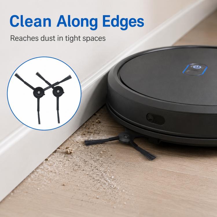 Replacement Accessories for Roborock P10 / P10 Pro Robot Vacuum Cleaner — Blue Striped Mop Pad