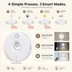 Smart Sensor Cat Eye Night Lights with Remote Control — view 7