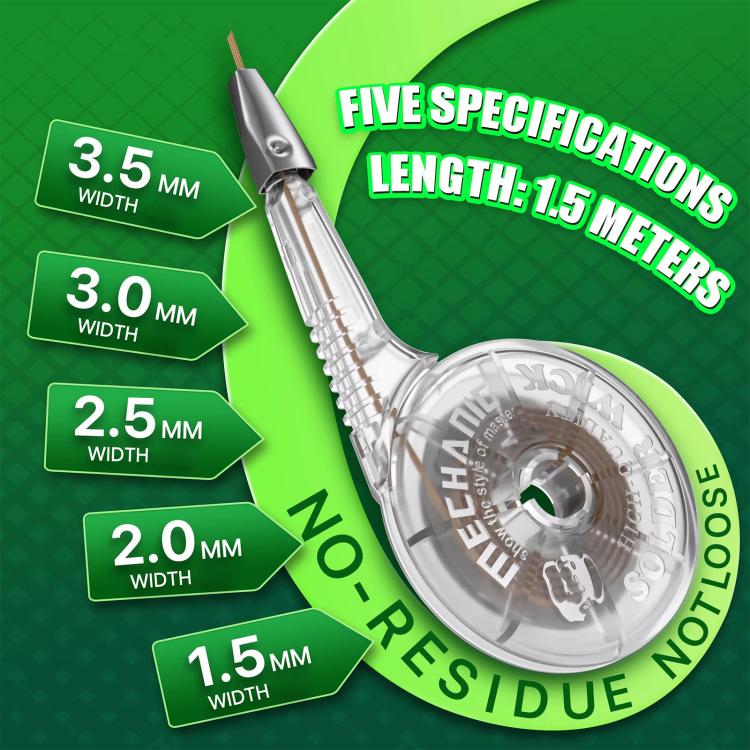 MECHANIC Dr.X Super Strong Version 1.5m Precision Desoldering Tape — view 8