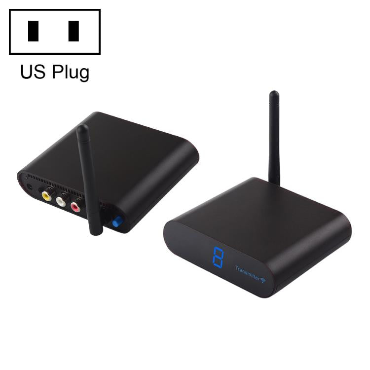 Measy AV230-2 2.4GHz Set-top Box Wireless Audio / Video Transmitter + 2 Receiver, with IR Extension Function
