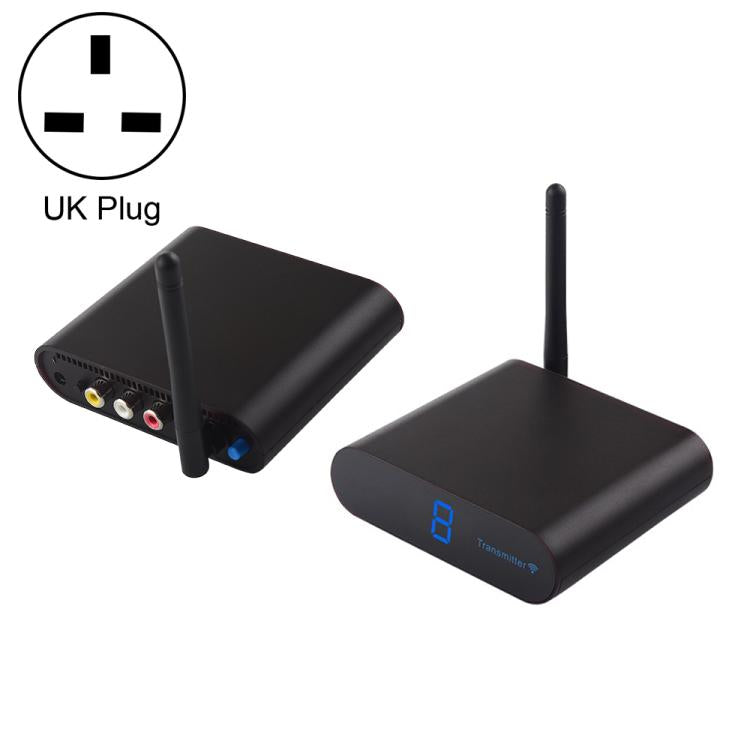 Measy AV230-2 2.4GHz Set-top Box Wireless Audio / Video Transmitter + 2 Receiver, with IR Extension Function — AU Plug