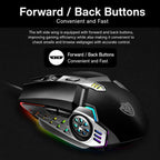 SHIPADOO G5 6D 3200DPI Gaming Mechanical USB Wired Mouse