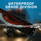 Demon Eye Car Ultra-Thin Waterproof LED Flexible Matrix Display Screen 2pcs