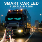 Demon Eye Car Ultra-Thin Waterproof LED Flexible Matrix Display Screen 2pcs