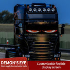 Demon Eye Car Ultra-Thin Waterproof LED Flexible Matrix Display Screen 2pcs