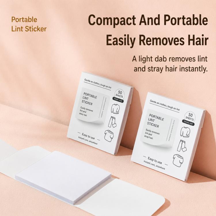 Portable Mini Pocket Disposable Lint Remover Stickers
