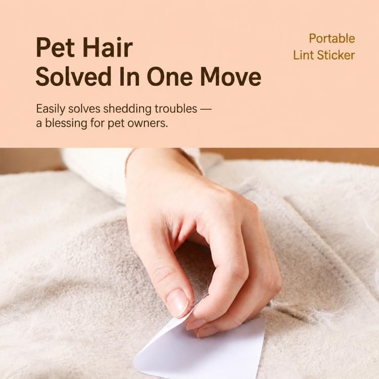 Portable Mini Pocket Disposable Lint Remover Stickers