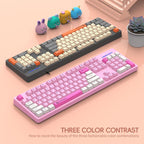 SHIPADOO K600 Wide System Compatibility Ergonomic Wired Keyboard — view 10