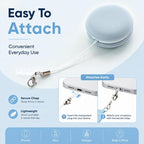 Multifunctional Portable Macaron Shape Phone Screen Cleaner Cloth with Lanyard