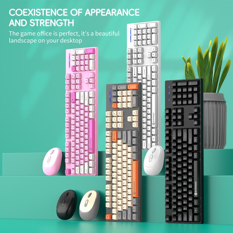 SHIPADOO W1060 2.4G 1600 DPI Wireless Keyboard Mouse Set — view 7