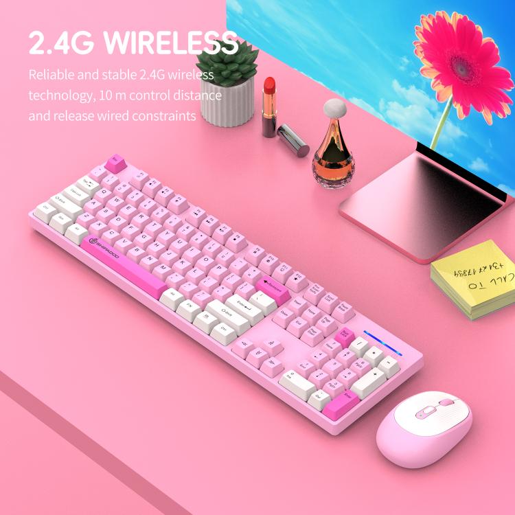 SHIPADOO W1060 2.4G 1600 DPI Wireless Keyboard Mouse Set — view 8