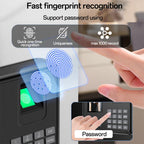 Yesido KM30 2.8 inch Screen Face Fingerprint Recognition Attendance Machine