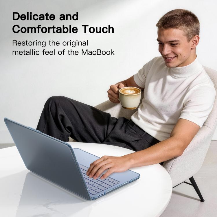 Matte Transparent Style Protective Laptop Case