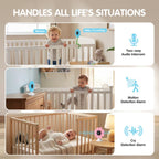 V1 Flower Shaped 4MP Baby Monitor Care Camera