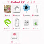 V1 Flower Shaped 4MP Baby Monitor Care Camera