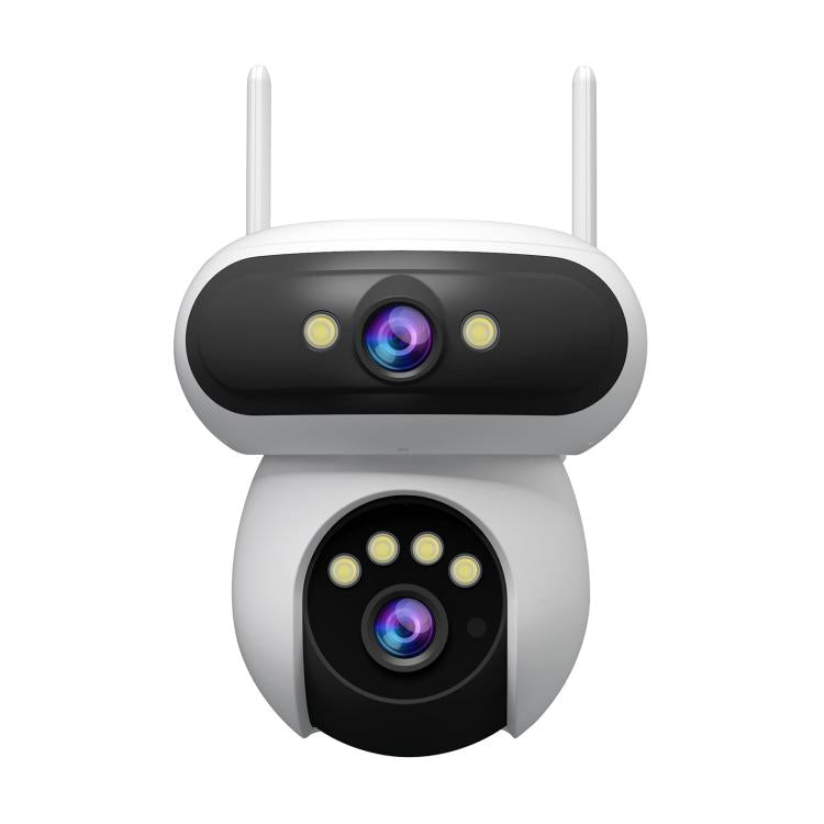 Srihome SH062 8MP Binocular Outdoor Auto-Tracking Wireless WiFi Security Camera — UK Plug