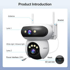 Srihome SH062 8MP Binocular Outdoor Auto-Tracking Wireless WiFi Security Camera — view 18