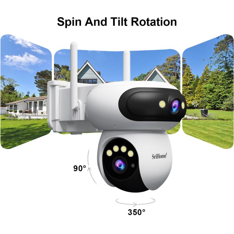 Srihome SH062 8MP Binocular Outdoor Auto-Tracking Wireless WiFi Security Camera — view 8