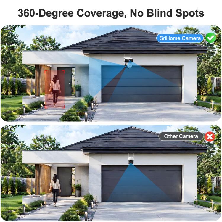 Srihome SH062 8MP Binocular Outdoor Auto-Tracking Wireless WiFi Security Camera — view 9