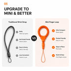 XDcase Mini Self-Locking Finger Ring Phone Lanyard — view 9