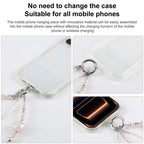 Oil Painting Five-Pointed Star Phone Chain with Tether Pad — view 9