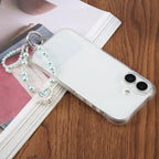 Crown And Beaded Phone Charm with Tether Pad — view 7