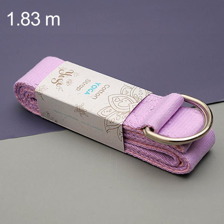 Two-Tone Multifunctional Yoga Stretch Cotton Belt Yoga Rope — Little Bee