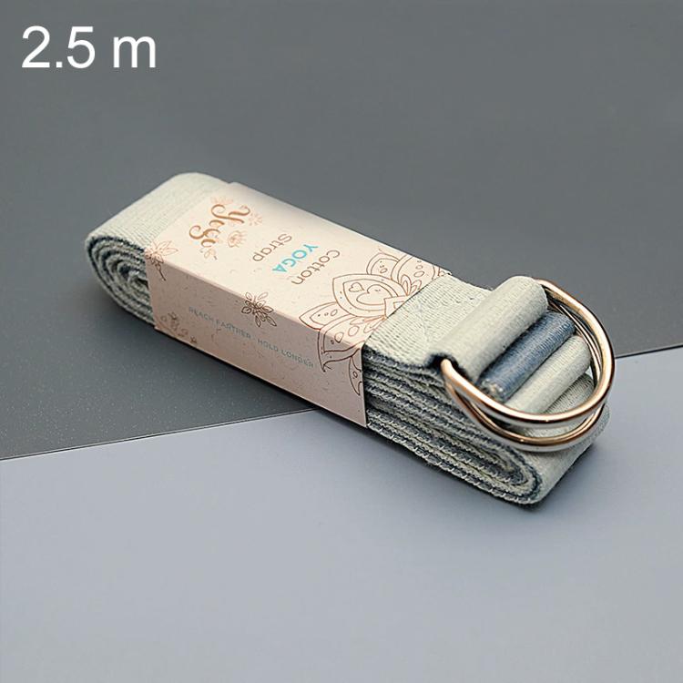 Two-Tone Multifunctional Yoga Stretch Cotton Belt Yoga Rope — Mint Green