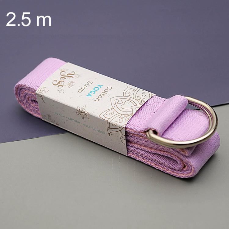 Two-Tone Multifunctional Yoga Stretch Cotton Belt Yoga Rope — view 10