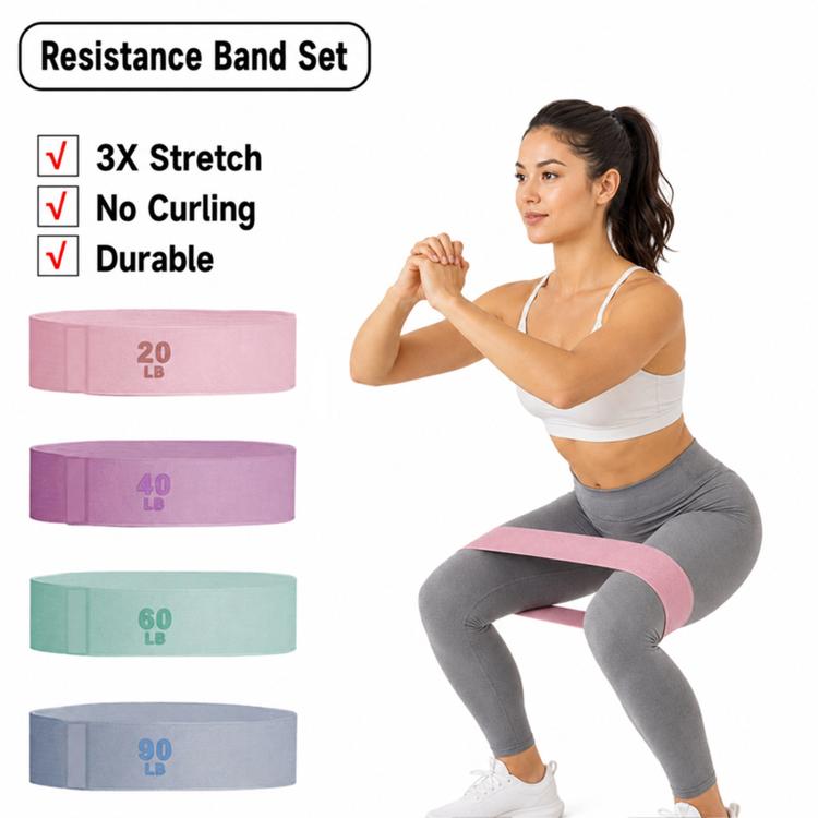 Glute training Yoga Resistance Band Squat Loop Elastic Band