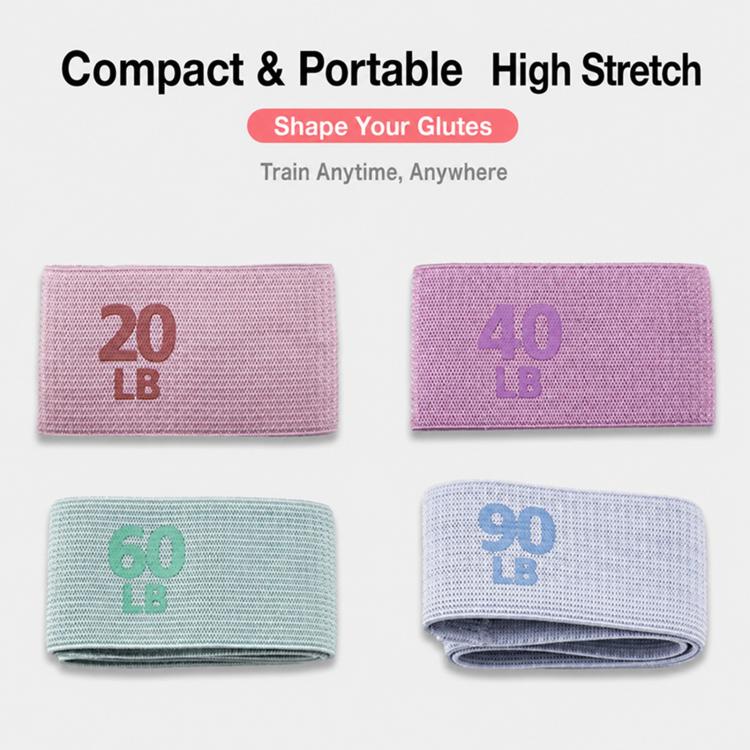 Glute training Yoga Resistance Band Squat Loop Elastic Band