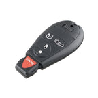 Car Key Shell Remote Control Case for Dodge Challenger 2008-2014 / Durango 2011-2013 5-button