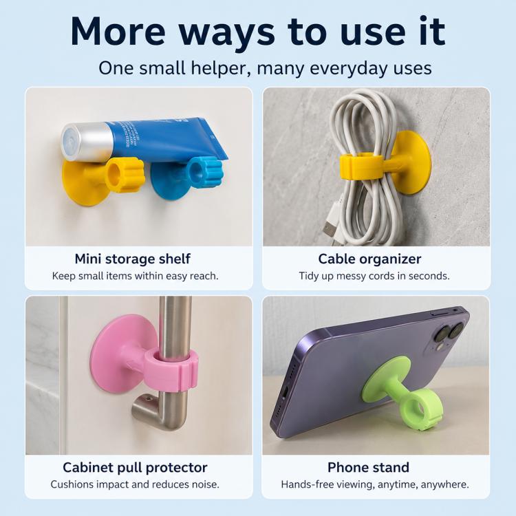 Suction Cup Door Handle Silent Anti-collision Protective Pad — view 19